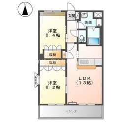 グラシアスの物件間取画像